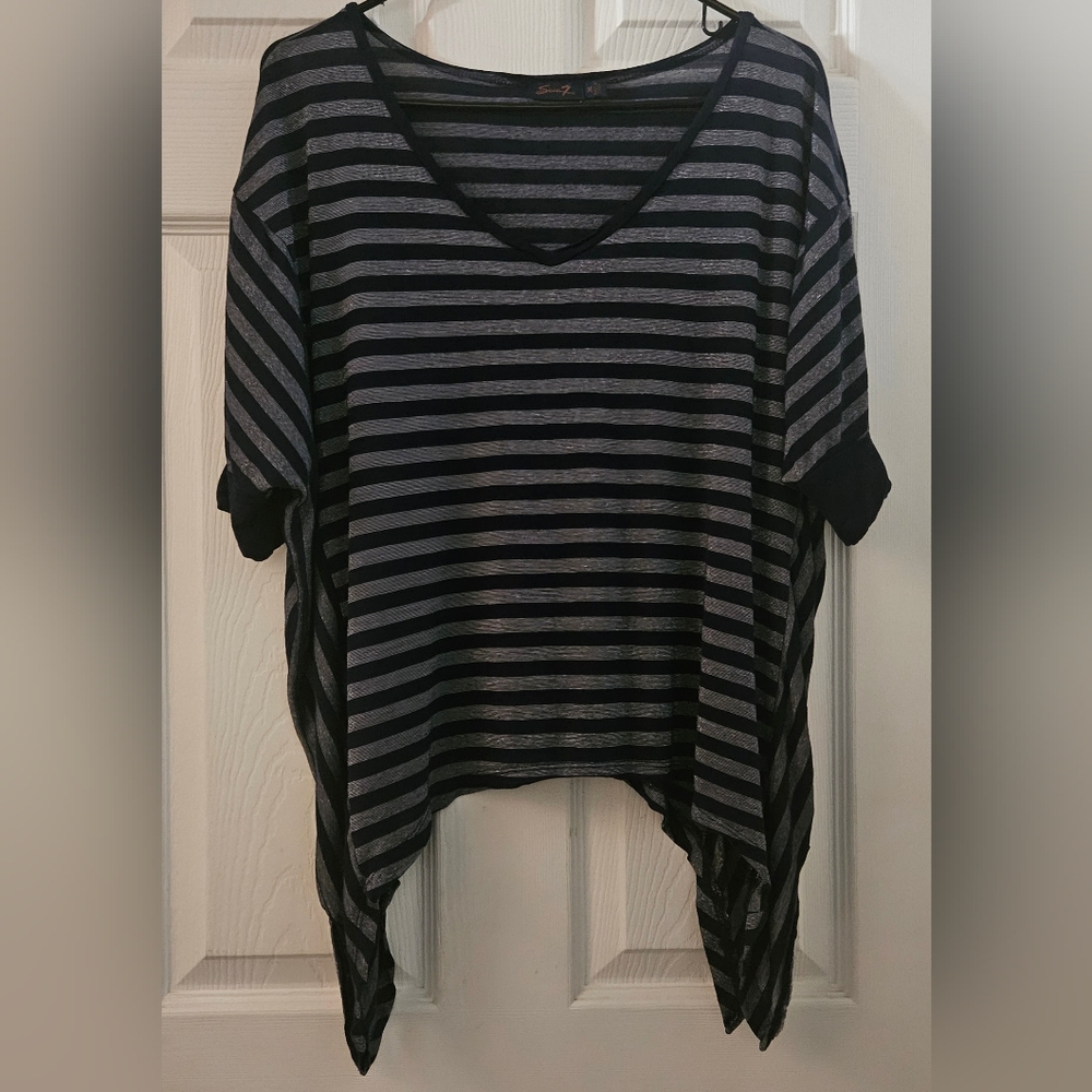 Seven 7 Sharkbite Blouse